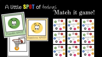 Preview of A Little SPOT of Feelings - Match It Game