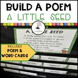 A Little Seed Build a Poem - Flower Pocket Chart Poem
