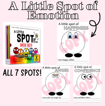 Preview of A Little Spot of Emotion Activities (All 7 Spots)