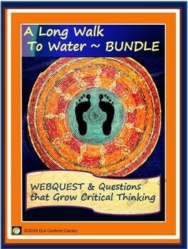 Preview of A Long Walk to Water Bundle - WebQuest & Discussion Questions + Bonus!