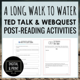 A Long Walk to Water Post-Reading Activities - Salva Dut S