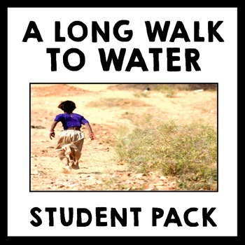 Preview of A Long Walk to Water - Student Workbook Pack - Chapter Questions & Vocab