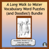 A Long Walk to Water Word Puzzles (and Doodles) Bundle