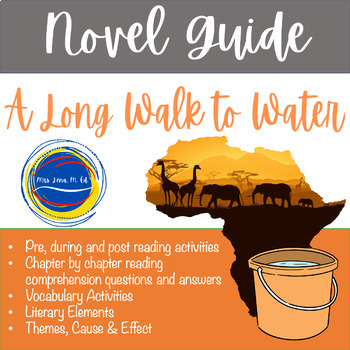 Preview of A Long Walk to Water by Linda Sue Google Classroom Novel Guide