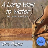 A Long Walk to Water by Linda Sue Park One Pager