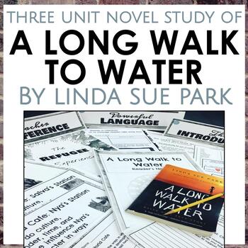 Preview of A Long Walk to Water Unit Bundle: Complete Novel Study