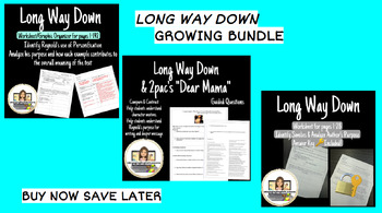 Preview of A Long Way Down Growing Bundle