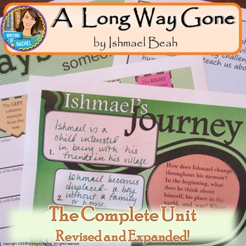 Preview of A Long Way Gone--Complete Unit Bundle--Revised and Expanded (again)!