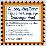 A Long Way Gone: Figurative Language Scavenger Hunt