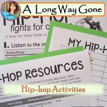 Preview of A Long Way Gone--Hip-Hop Activities