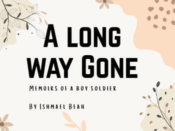 Preview of A Long Way Gone Novel Notes (PPT format)