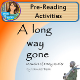 A Long Way Gone-- Pre-Reading Activities