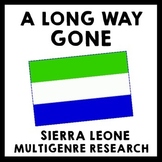 A Long Way Gone - Sierra Leone Multigenre Research Menu