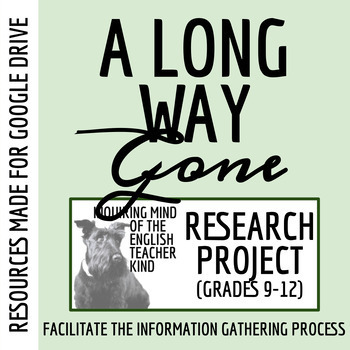 Preview of A Long Way Gone by Ishmael Beah and Sierra Leone - Research Project (Google)