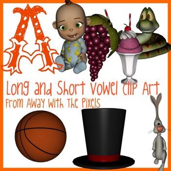 long and short clipart