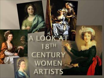 Preview of A Look At 18th Century Women Artists