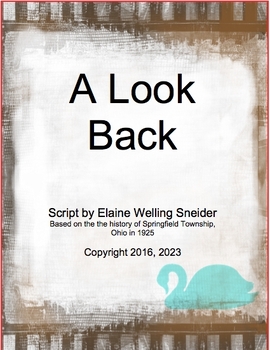Preview of A Look Back Script