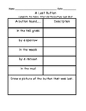 A Lost Button - Frog and Toad - FREE worksheet