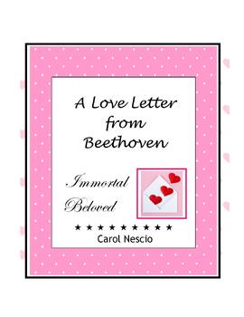 Preview of A Love Letter from Beethoven ♥ My Immortal Beloved ~ Word Search ~ FREE ~