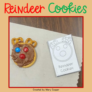 Preview of A Low-Prep Reindeer Cookies Activity for Speech | Language Therapy