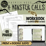 A MONSTER CALLS WORKBOOK: Digital and Print Novel Study