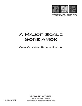 Preview of A Major Scale Gone Amok