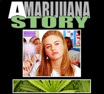Preview of A Marijuana Story: A creative way to have students research!