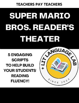 Preview of 5 Mario Bros Reader's Theater Scripts for Older Struggling Readers