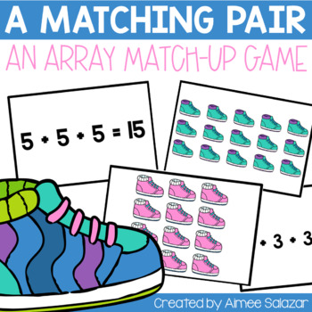 Preview of Arrays- Match Up Game