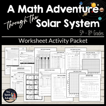 Preview of A Math Adventure Through the Solar System