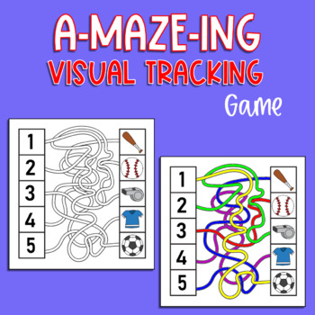 visual tracking teaching resources teachers pay teachers