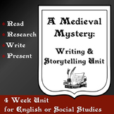 A Medieval Mystery: Medieval Activity Unit - Writing & Sto
