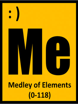 Preview of A Medley of Elements - periodic table song