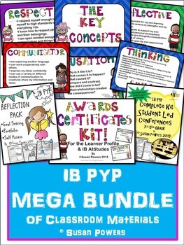 Preview of Getting Started with the IB PYP  for Big Kids - A Mega Bundle
