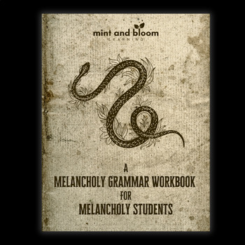 Preview of A Melancholy Grammar Workbook for Melancholy Students, Volume One