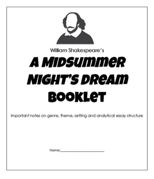 essay questions on midsummer night's dream