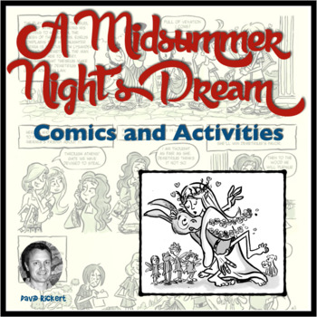 Preview of A Midsummer Night's Dream Comics and Activities