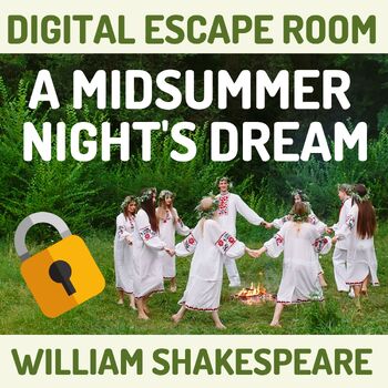 Preview of A Midsummer Night's Dream | Digital Escape Room | Abridged Script