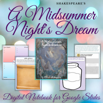 Preview of A Midsummer Night's Dream * Digital Interactive Notebook