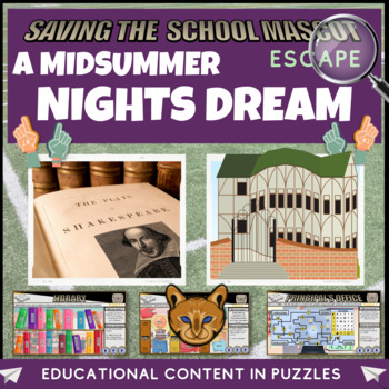 Preview of A Midsummer Night's Dream Escape Room