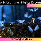 A Midsummer Night's Dream Literacy Stations Lesson Unit Pr