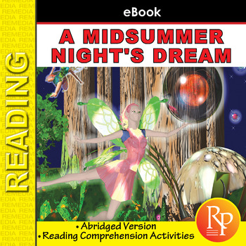 Preview of A Midsummer Night's Dream - Shakespeare Abridged Novel | Activities