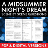 A Midsummer Night’s Dream Study Questions, Shakespeare, PD