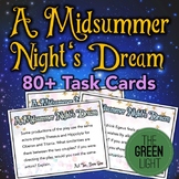 A Midsummer Night's Dream Task Cards: Bell-ringers, Activities