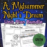 A Midsummer Night's Dream Unit Plan Bundle, Activities