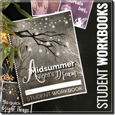 A Midsummer Night's Dream by Shakespeare: Student Workbooks