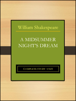 Preview of A Midsummer Night's Dream by William Shakespeare: Complete Study Unit