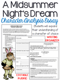A Midsummer Night's Dream: Character Analysis, Five-Paragr