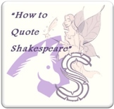 How to quote Shakespeare (A Midsummer Night's Dream) in an essay