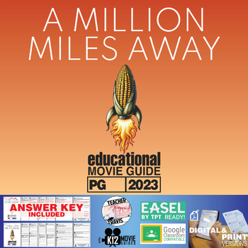 Preview of A Million Miles Away Movie Guide (PG - 2023) Migrant Workers | Goals